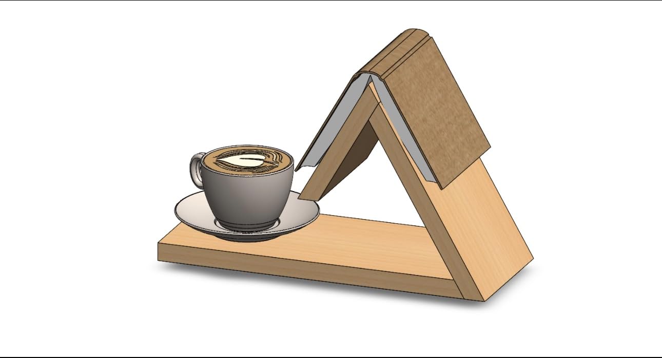 Wooden Adjustable Book Holder